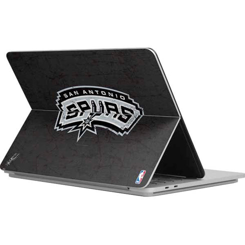 NBA San Antonio Spurs Distressed Surface Laptop Studio Skin